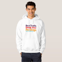 Trails, Beer, Dogs Hoodie