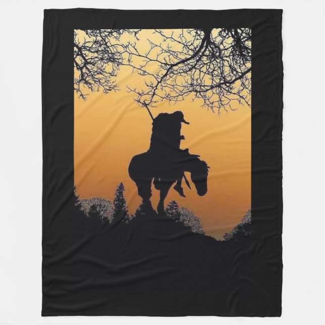 Trail's End Fleece Blanket (Front)