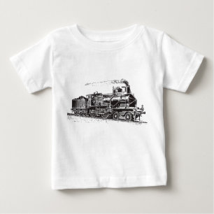 Train 03 - Black Baby T-Shirt