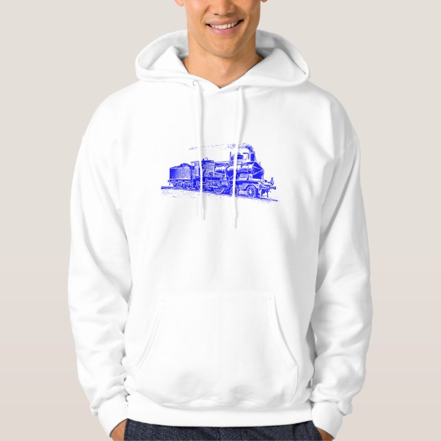 Train 03 - Blue Hoodie (Front)