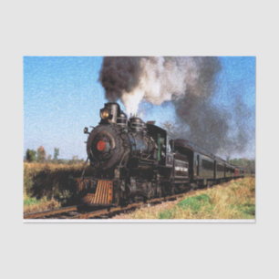 Train 2 tissue paper