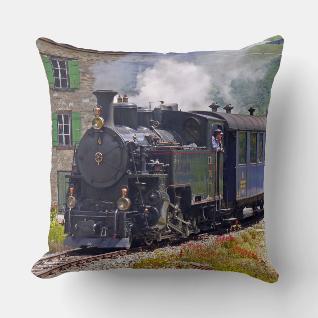 Train 36-37 Image Options Pillow (Front)