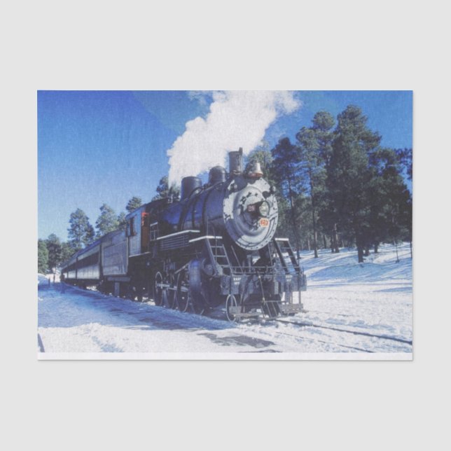 Train 3 tissue paper (Front)