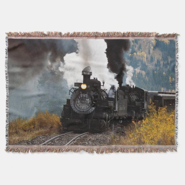 Train 5 Throw Blanket (Front)