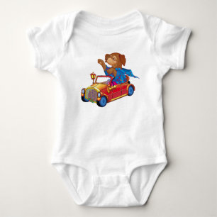 train and car baby bodysuit