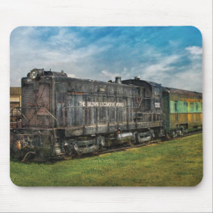 Train - Baldwin Locomotive Works Mouse Pad