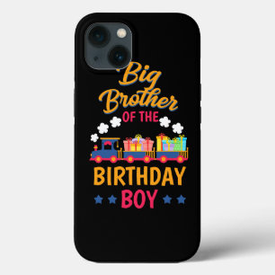 Train Bday Party Railroad Big Brother Of The Birth iPhone 13 Case