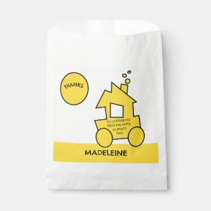 Train Birthday Party Favour Bag