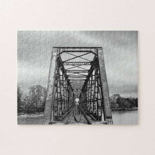 Train Bridge Jigsaw Puzzle (Horizontal)