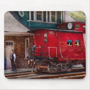 Train - Caboose - End of the line Mouse Pad