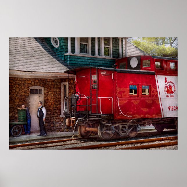Train - Caboose - End of the line Poster (Front)