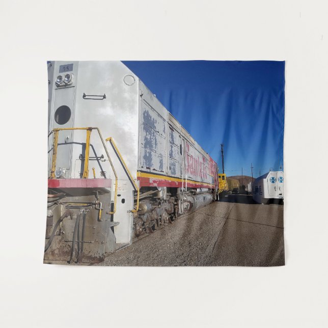 Train Car One Tapestry (Front (Horizontal))
