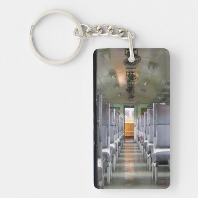 Train Carriage Thailand ... Southeast Asia Travel Key Ring (Front)