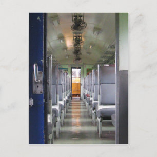 Train Carriage Thailand ... Southeast Asia Travel Postcard