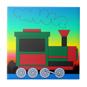 Train Ceramic Tile