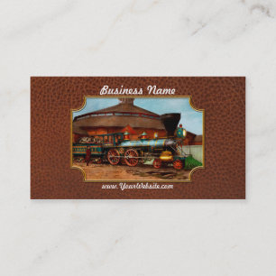 Train - Civil War - General Haupt 1863 Business Card