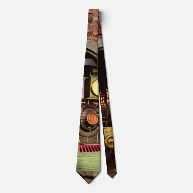Train - Cow catching technology 1869 Tie (Front)