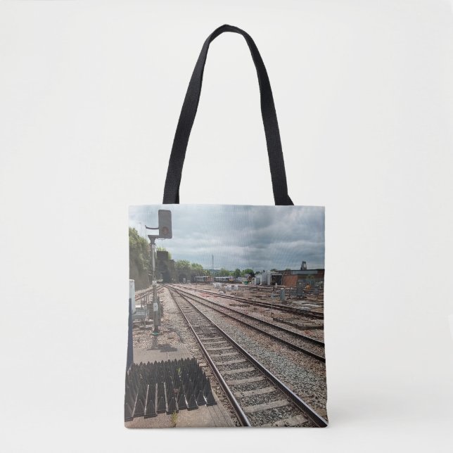 Train depot tote bag (Front)