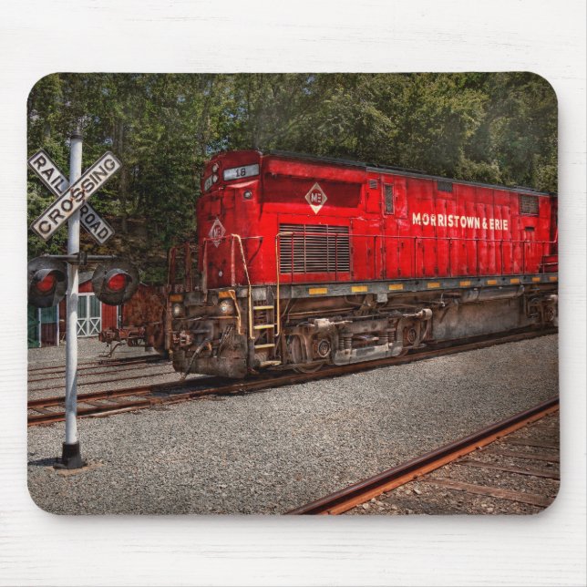 Train - Diesel - Morristown Erie Mouse Pad (Front)