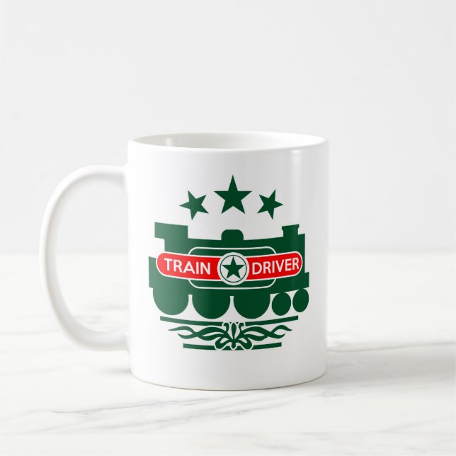 Train Driver Coffee Mug (Left)