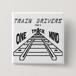 Train Drivers 15 Cm Square Badge
