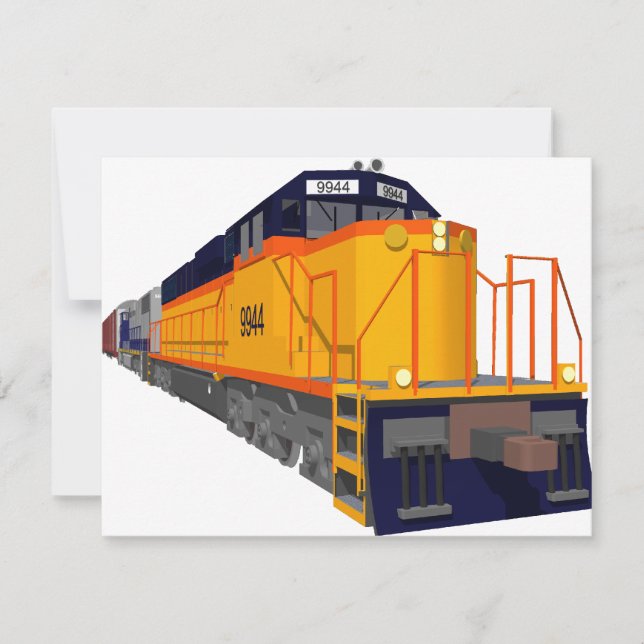 Train Engine: Classic Colour Scheme: (Front)