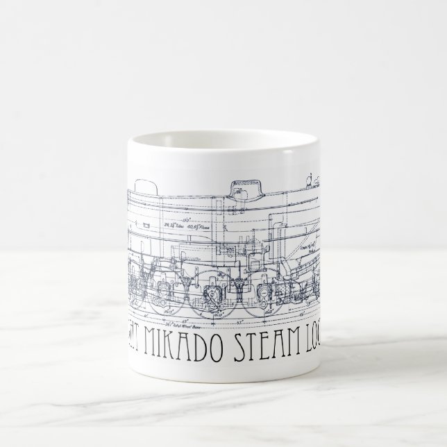 TRAIN ENGINE COFFEE MUG (Center)