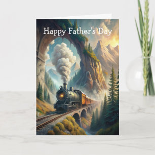 Train Father's Day Card