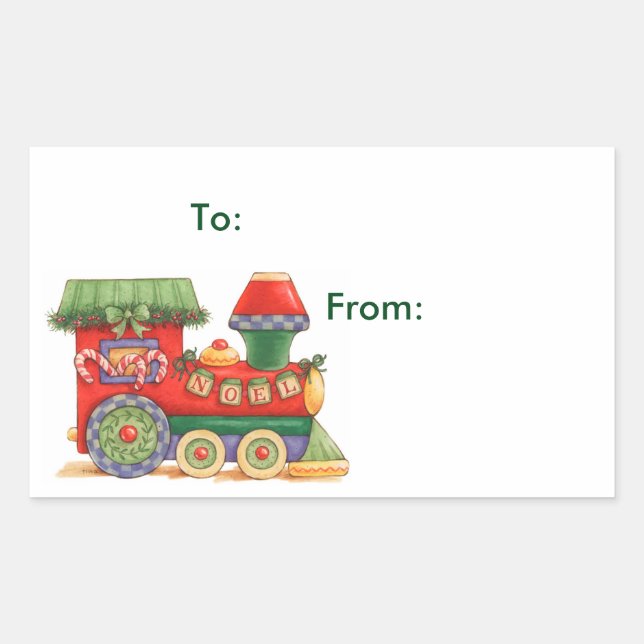 Train - Gift Tags (Front)