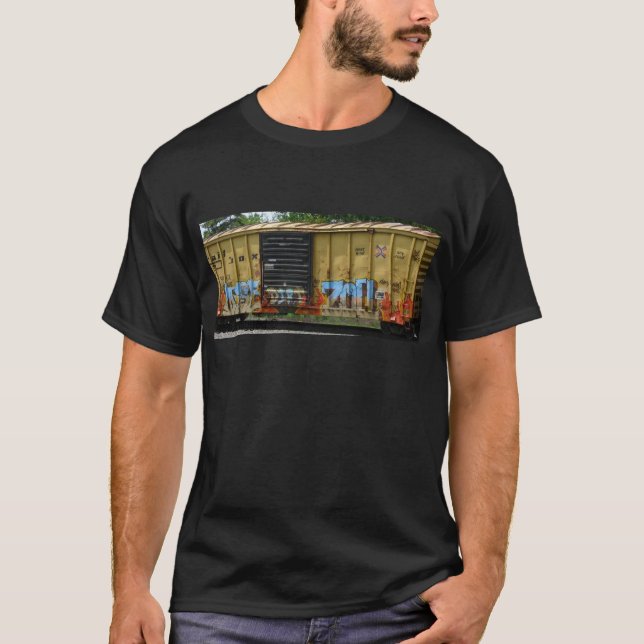 Train Graffiti T-Shirt (Front)