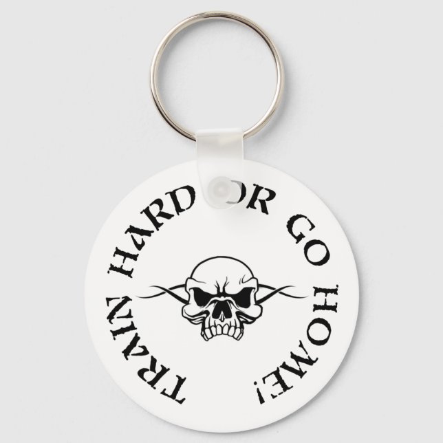 Train Hard Key Chain (Front)