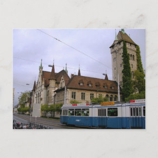 Train in Switzerland Postcard