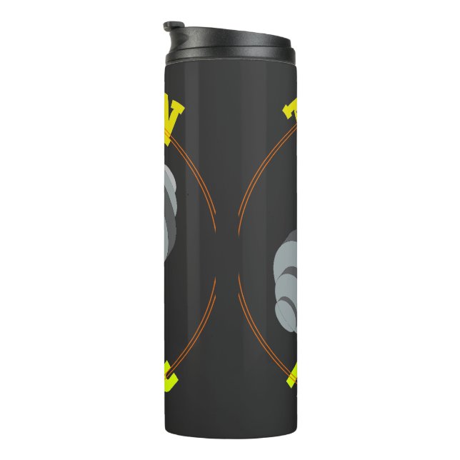 Train Insane Gym and Fitness Tumbler (Rotated Right)