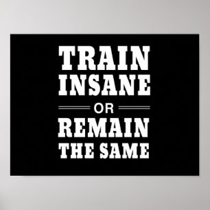 Train Insane or Remain the Same Poster