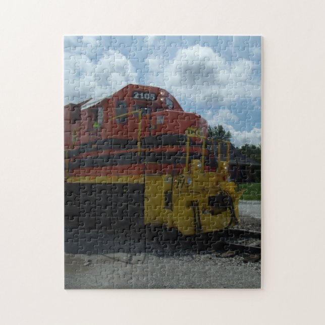Train Jigsaw Puzzle (Vertical)