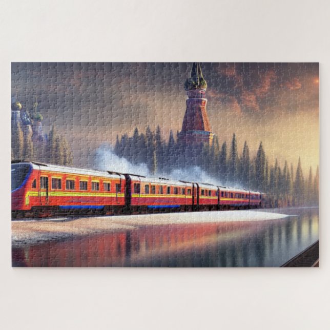 Train Jigsaw Puzzle (Horizontal)