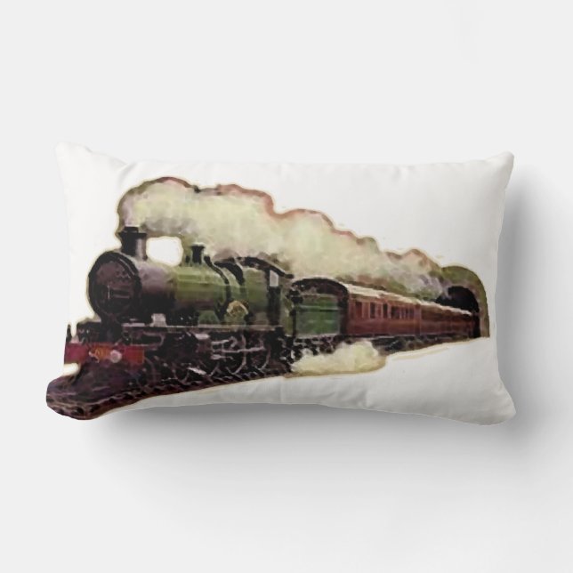 Train Locomotive Lumbar Cushion (Front)