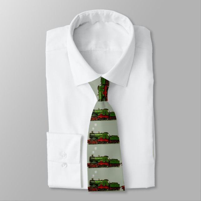 Train Lover Tie (Tied)