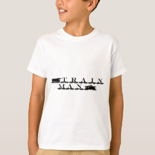 Train man model railroading T-Shirt