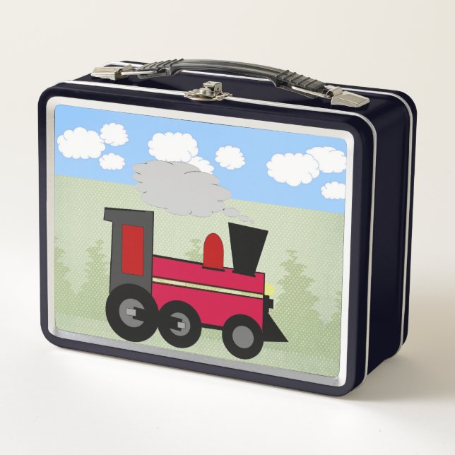 Train Metal Lunch Box (Front)