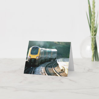 Train note cards