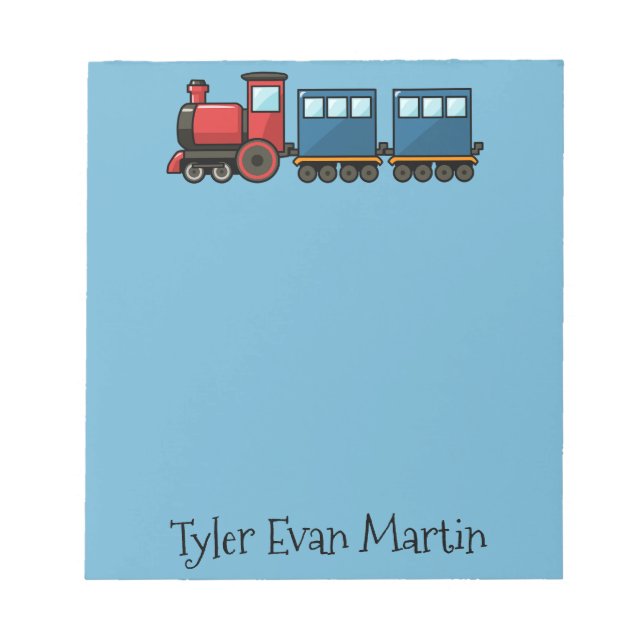 Train Notepad (Front)