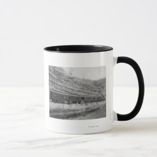 Train on the Burlington and Missouri Mug