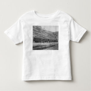 Train on the Burlington and Missouri Toddler T-Shirt