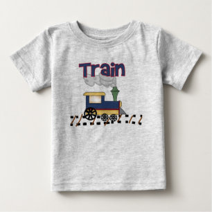 Train on Track Baby T-Shirt