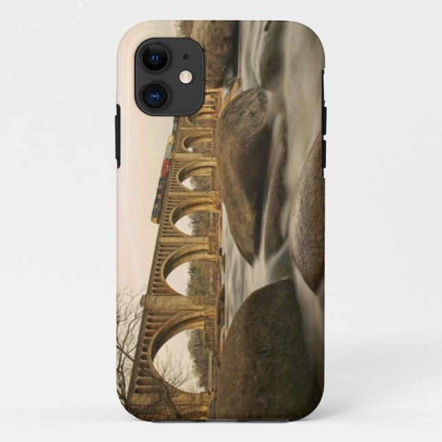 Train over James River Case-Mate iPhone Case (Back)