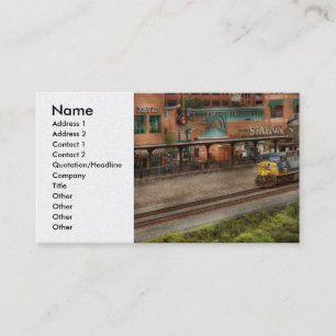 Train - Pittsburg, PA - Station Square Business Card