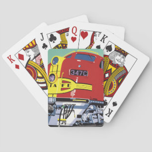 Train Playing Cards