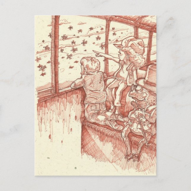 Train Postcard (Front)