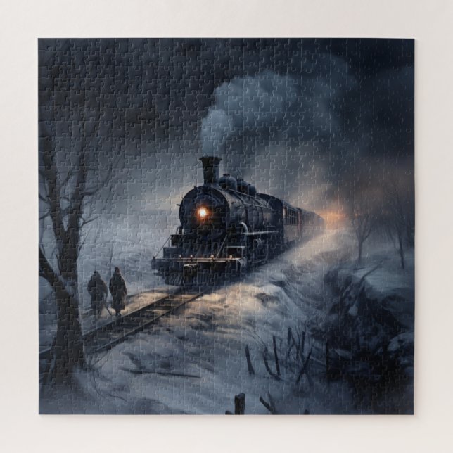 Train Puzzle Series 2-24 (Vertical)